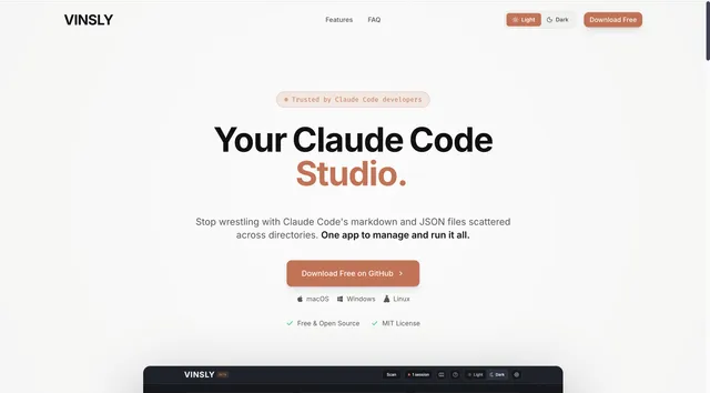 Vinsly website